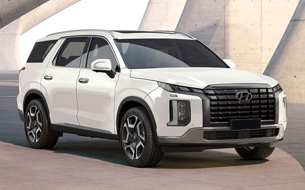 New hyundai palisade front Hyundai Bintaro